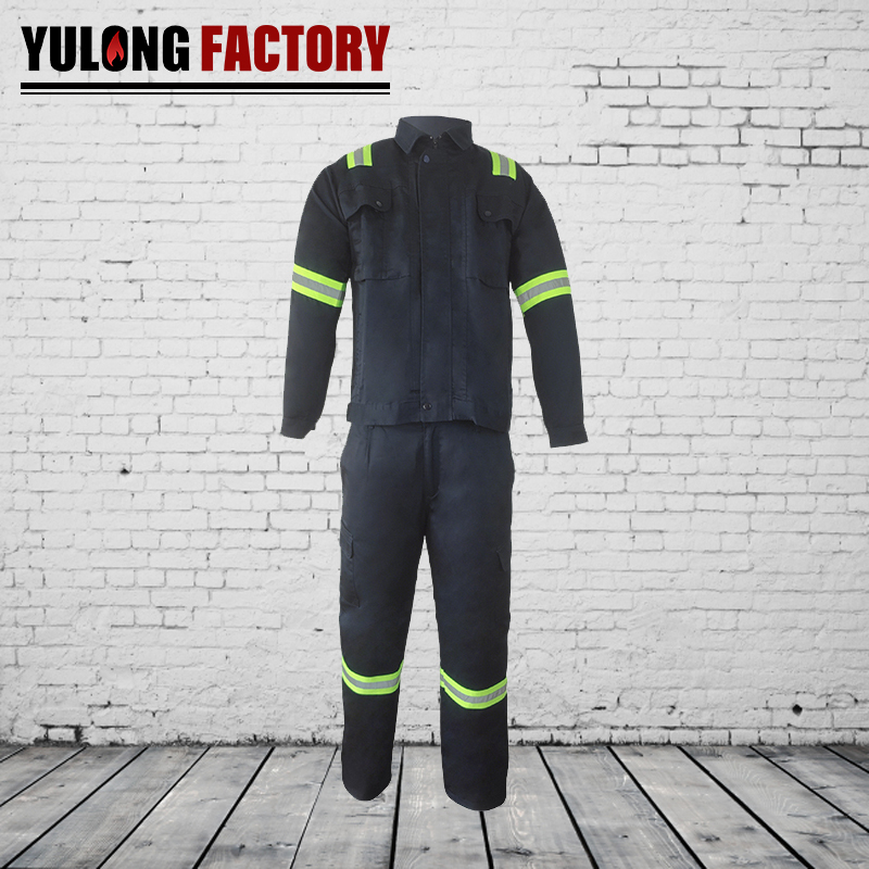 全棉阻燃防靜電抗油拒水套裝